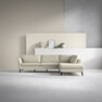 County - 2,5-sits soffa med divan höger - Beige