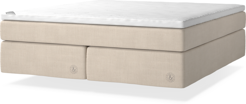 Cape Farewell Comfort - Kontinentalsäng, dubbelsäng med svävande utseende