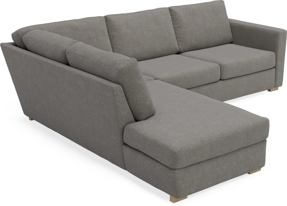Friday - 2,5-sits soffa med divan vänster - Grå