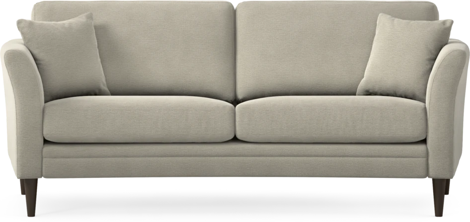 Eden - 2,5-sits soffa svängd - Brun