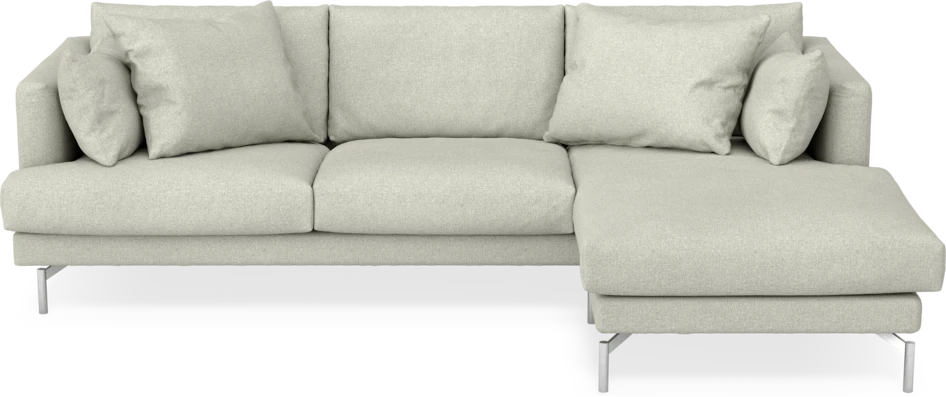 Harper - 4-sits med schäslong höger  - Beige