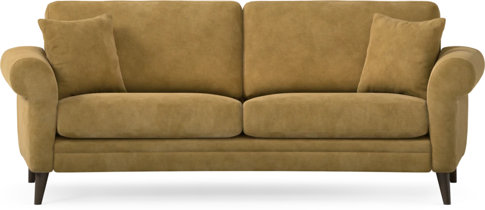 Eden - 2,5-sits soffa svängd - Gul