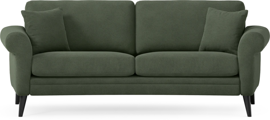 Eden - 2,5-sits soffa svängd - Grön