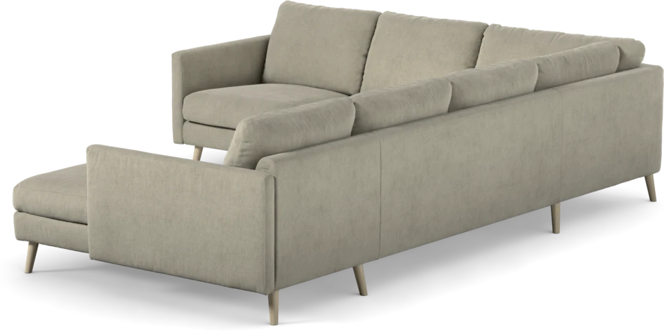 Madison Lux - Hörnsoffa med schäslong höger - Beige