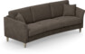 Eden - 3-sits soffa svängd - Gul