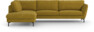 Madison - 3-sits soffa med divan vänster - Gul