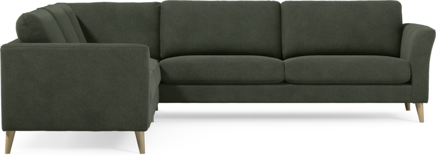 Bridge - Hörnsoffa, 2+3-sits - Grön