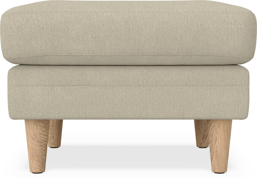 Eden - Fotpall - Beige