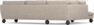 Madison - 3-sits soffa med divan vänster - Beige