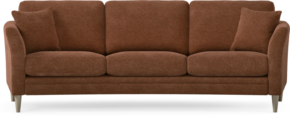 Eden - 3-sits soffa svängd - Orange