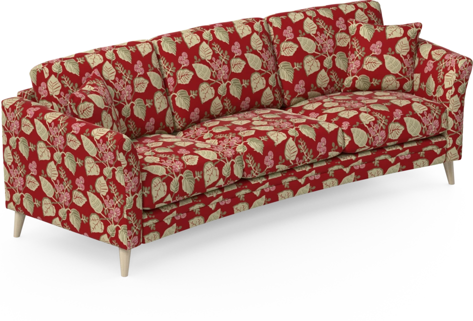 Eden - 3-sits soffa svängd - Flerfärgad