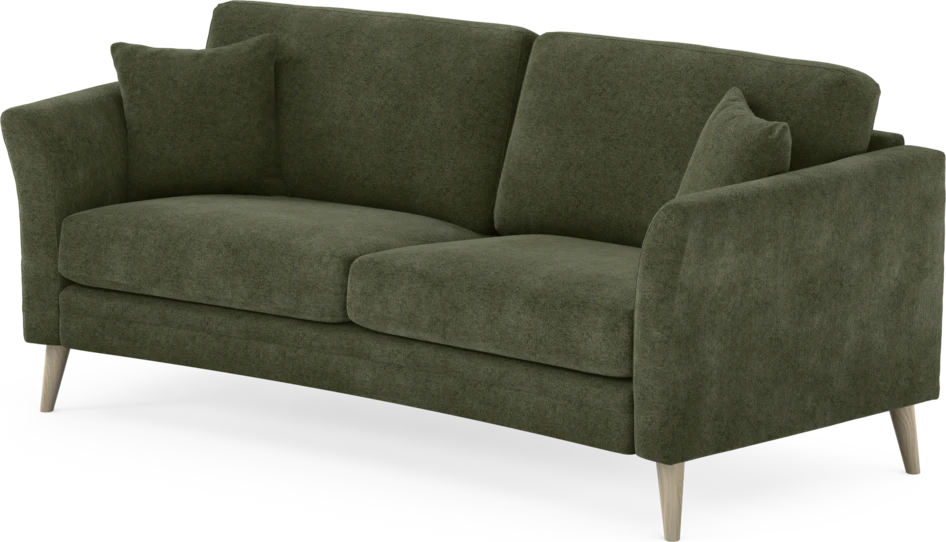 Eden - 2,5-sits soffa svängd - Grön
