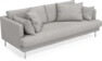 Harper - 3-sits soffa, hel dyna - Vit