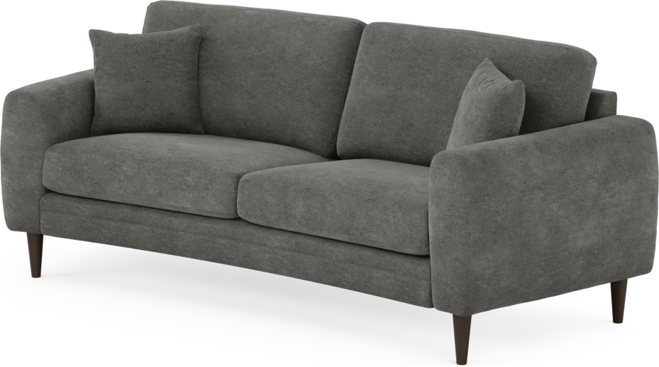 Eden - 2,5-sits soffa svängd - Grå
