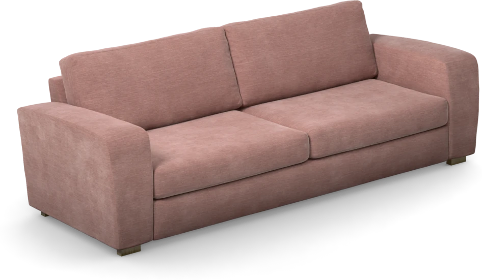 Friday - 3-sits soffa - Rosa