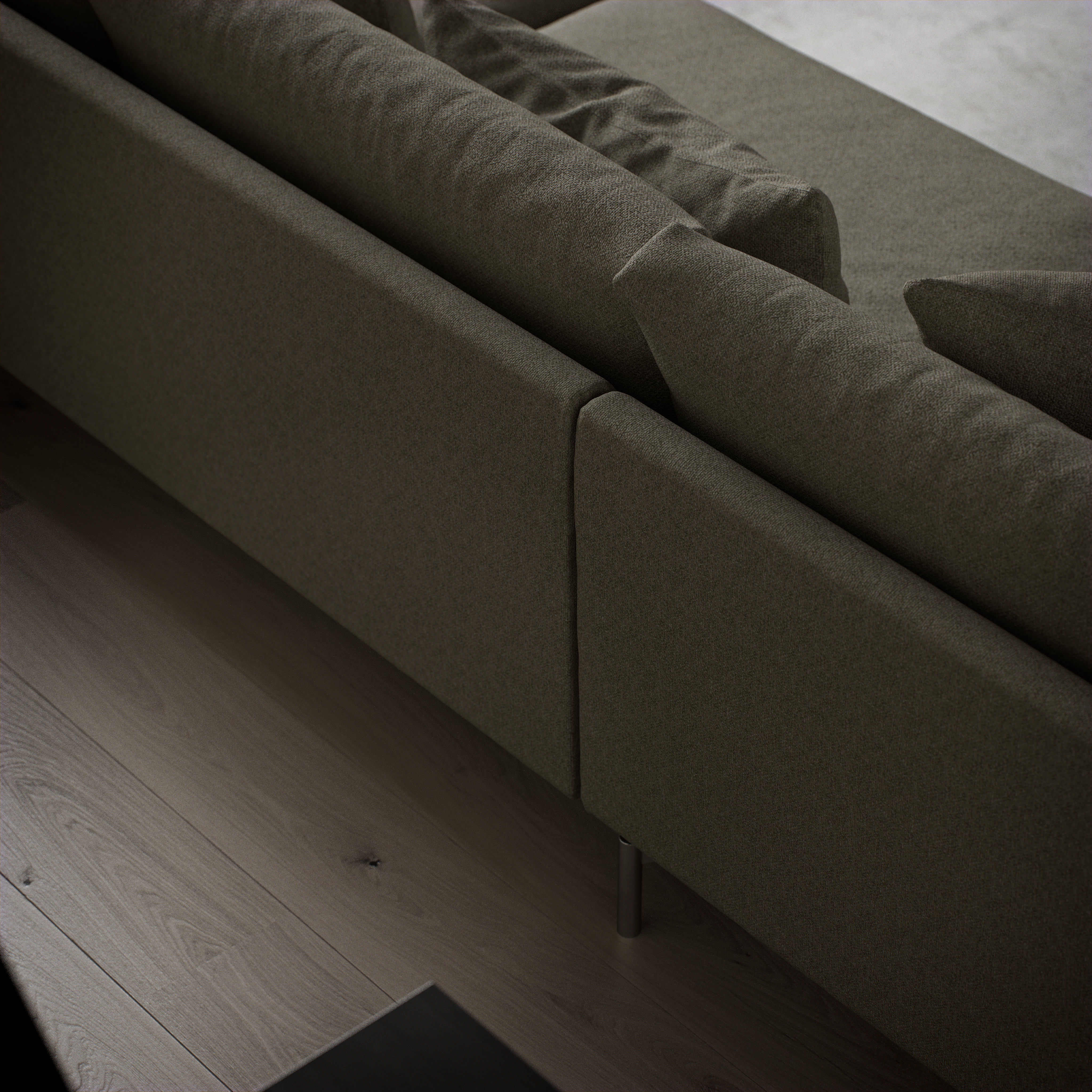 Harper - 3-sits soffa med divan vänster - inspiration