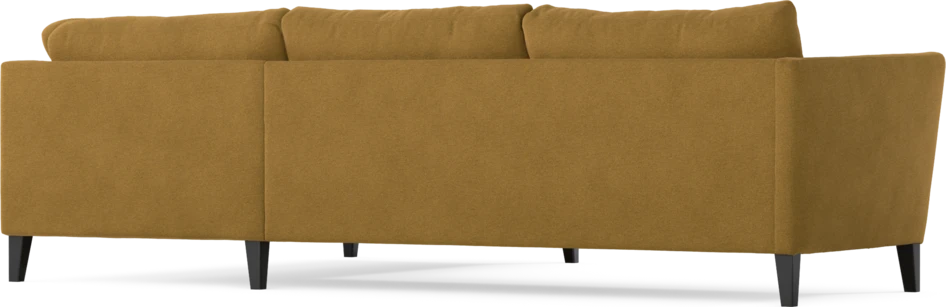 Winston - 3-sits soffa med divan höger - Orange