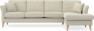 Eden - 3-sits soffa med schäslong - Beige