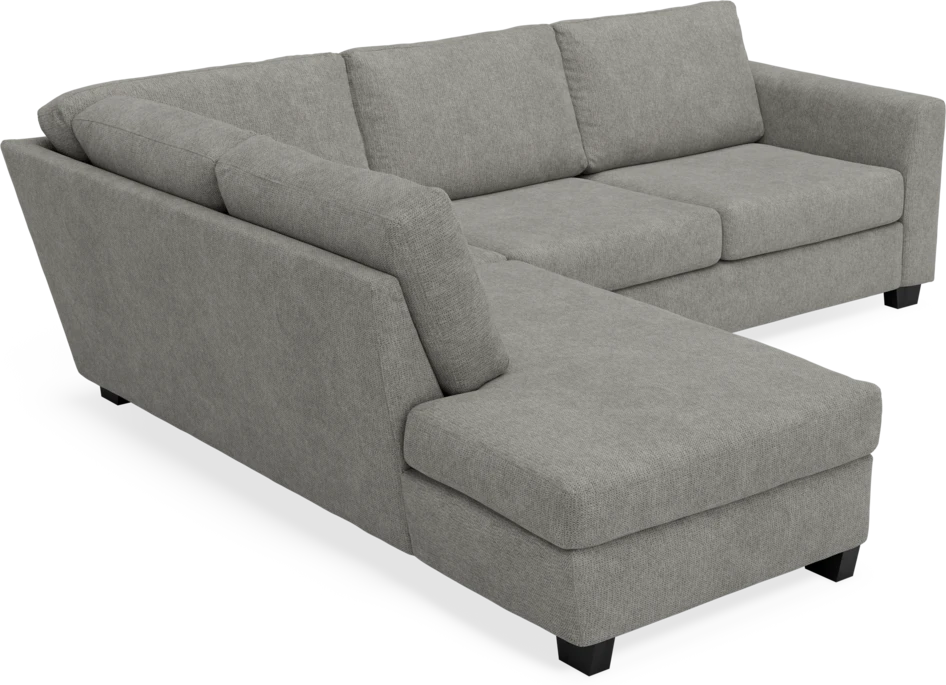 Friday - 2,5-sits soffa med divan vänster - Grå