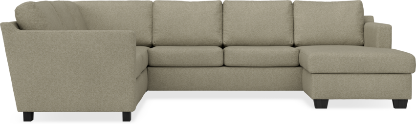 Friday - Hörnsoffa, 2+3-sits med schäslong höger - Beige