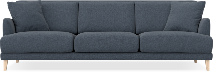 Macy Lux - 3-sits soffa XL - Blå
