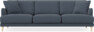 Macy Lux - 3-sits soffa XL - Blå