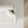 Eden - 3-sits soffa - Vit