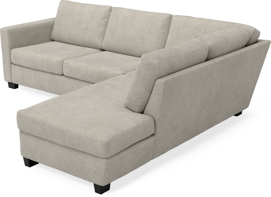 Friday - 2,5-sits soffa med divan höger - Beige