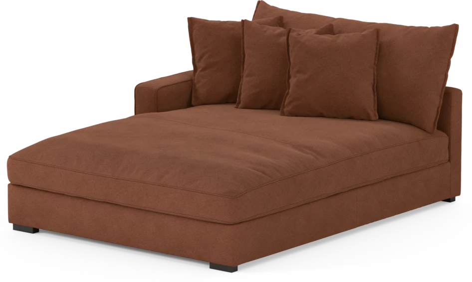 Rossi - Schäslong XL vänster - Orange