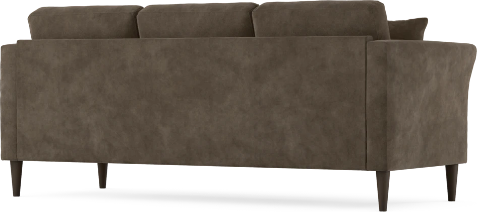 Eden - 3-sits soffa - Brun