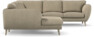 Madison Lux - Hörnsoffa med schäslong vänster - Beige
