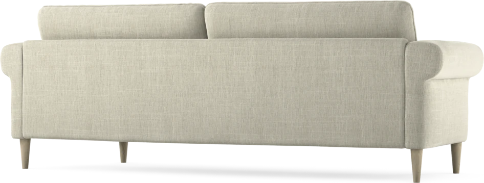 Bridge - 3-sits soffa svängd - Beige