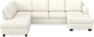 Friday - 3-sits soffa med divan vänster och schäslong höger - Vit