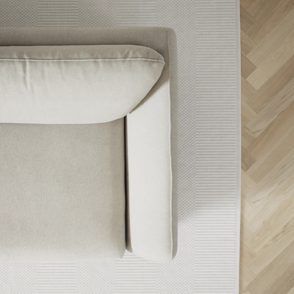 Madison - 3-sits soffa med schäslong höger - Grå