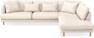 Harper - 3-sits soffa med divan höger - Beige