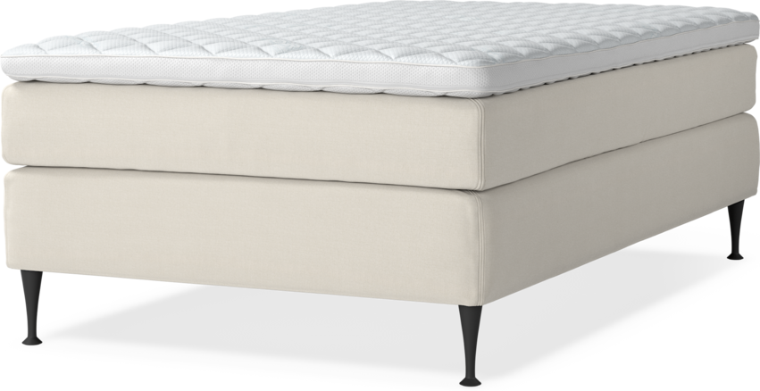Delux Sense - Kontinentalsäng, enkelsäng 120 cm med bäddmadrass