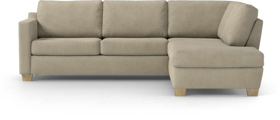 Friday - 2,5-sits soffa med divan höger - Beige