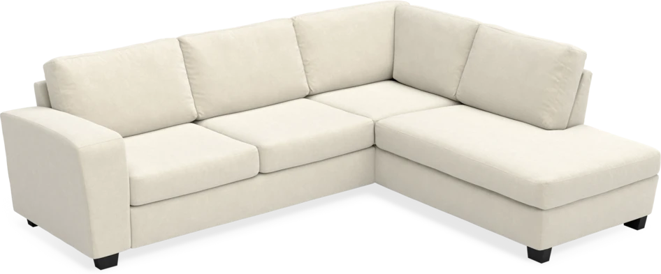 Friday - 2,5-sits soffa med divan höger - Beige