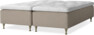Delux Dream - Ramsäng, dubbelsäng med bäddmadrass - Beige