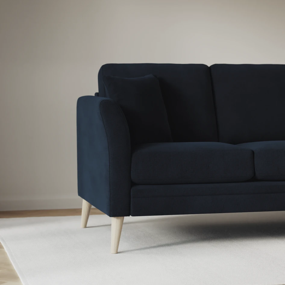 Eden - 3-sits soffa - Blå