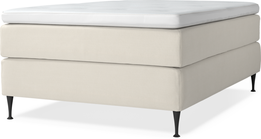 Delux Exclusive - Kontinentalsäng, enkelsäng 140 cm med bäddmadrass