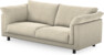 Cherrie - 2,5-sits soffa, fast klädsel - Beige