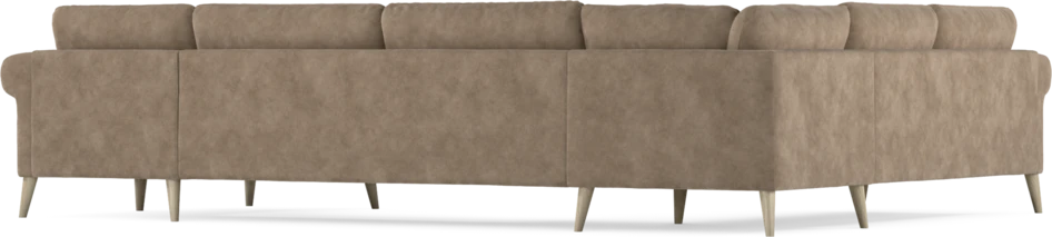 Bridge - Hörnsoffa, 2+3-sits med schäslong höger - Beige