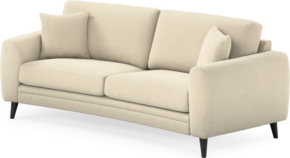 Eden - 2,5-sits soffa svängd - Beige