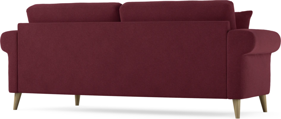 Eden - 2,5-sits soffa svängd - Röd