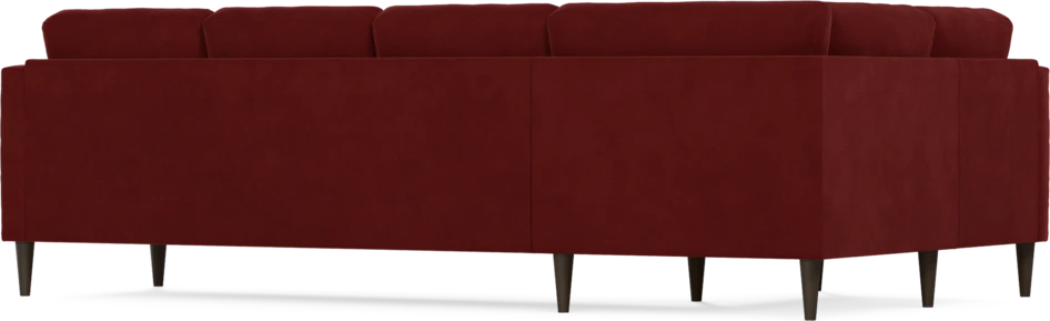 Eden - Hörnsoffa, 1+3-sits - Röd