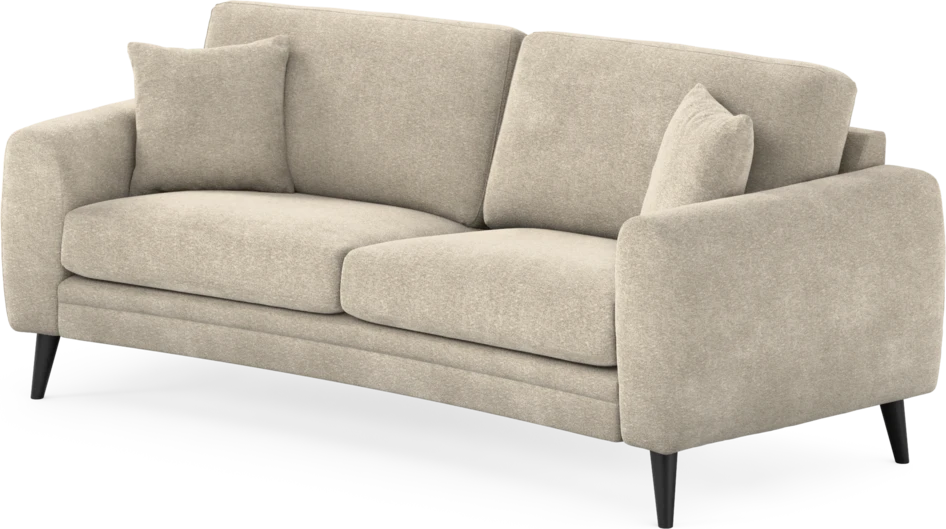 Eden - 2,5-sits soffa svängd - Beige