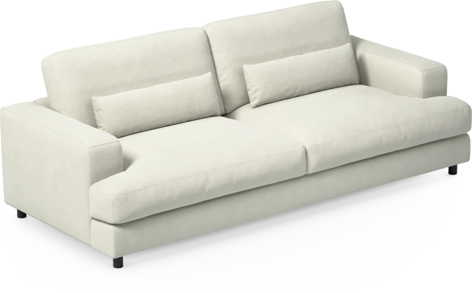 Noma - 4-sits soffa - Vit