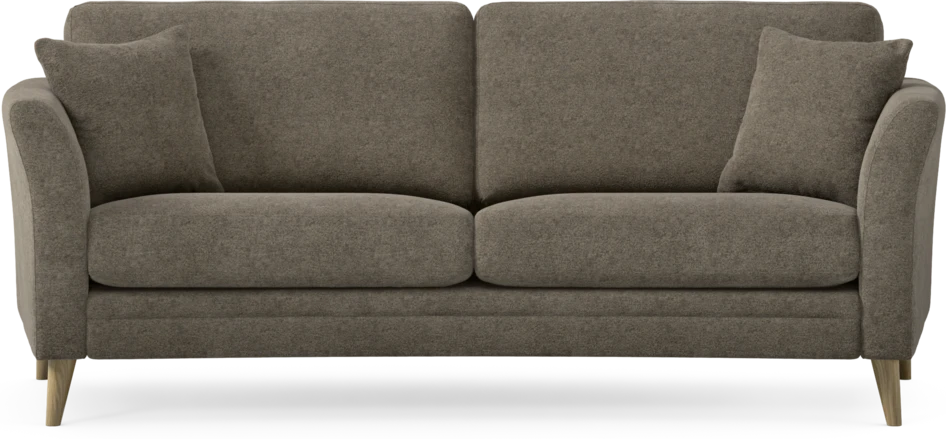 Eden - 2,5-sits soffa svängd - Brun