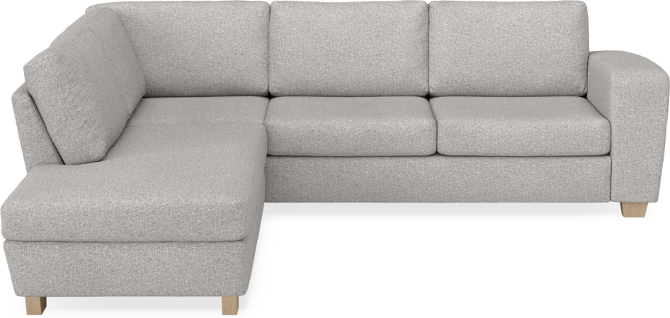Friday - 2,5-sits soffa med divan vänster - Vit